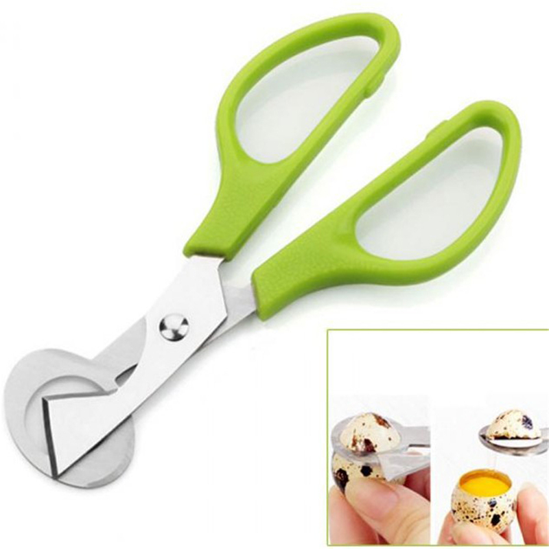 Ei Kwartel Duif Ei Schaar Cutter Keuken Tool Clipper Rvs Vogel Garde Gen Eierschaal Opener Apparaat