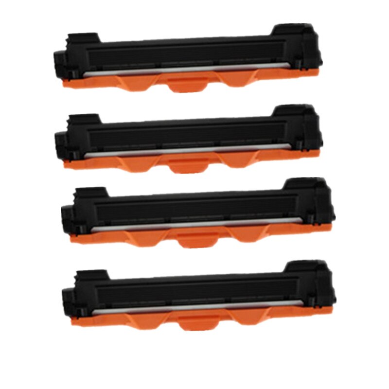 Zwarte Toner Cartridge Vervanging TN1000 TN1030 TN1050 TN1060 TN1070 TN1075 HL1110 Hl 1110 HL-1110 TN-1000 TN1050 TN1075 Printer: 4Black