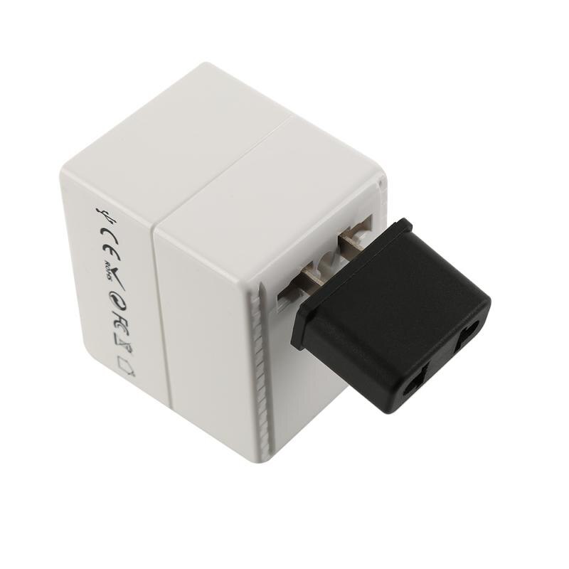 1pcs US Adapter Converter Travel Conversion American Outlet Plug Adapter Universal AC Travel Power Electrical Socket