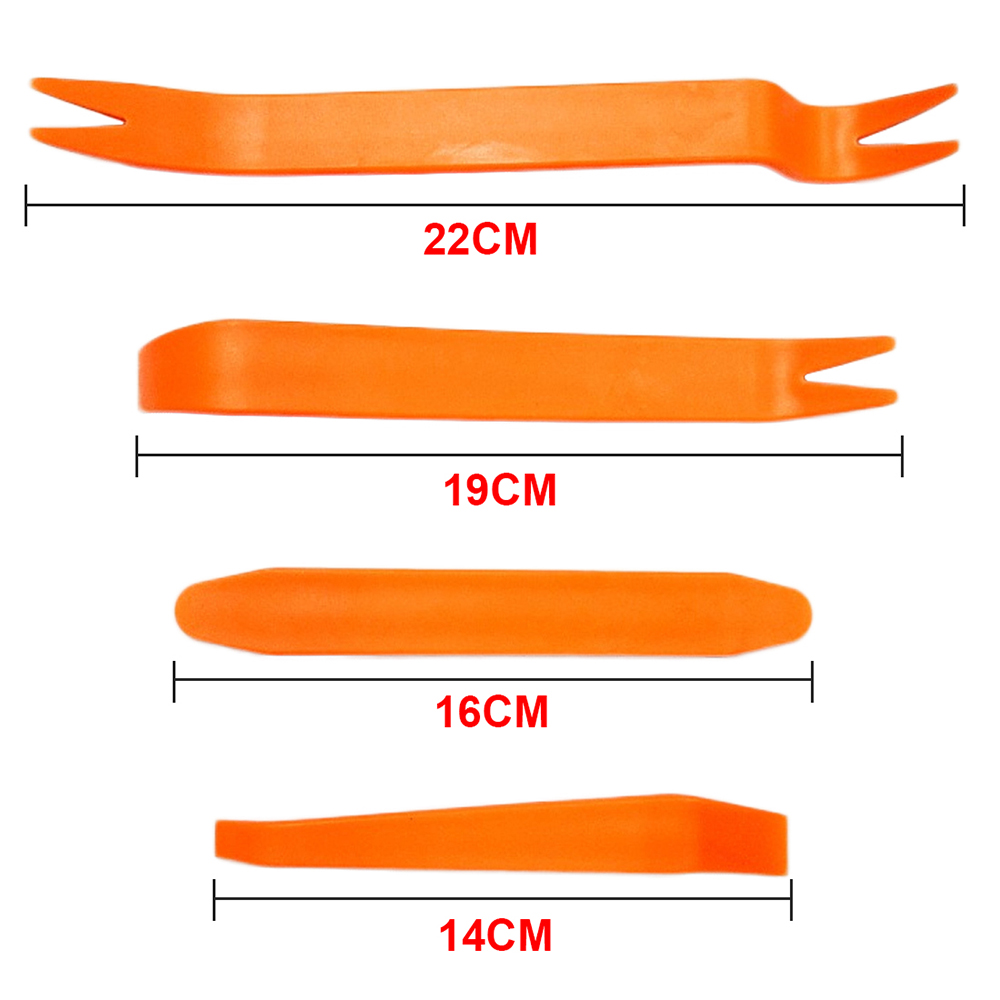 EKIY Repair Tools 4 / 12pcs Car Disassembly Tools Dashboard Installation Removal DVD Stereo Refit Kits Plastic Part