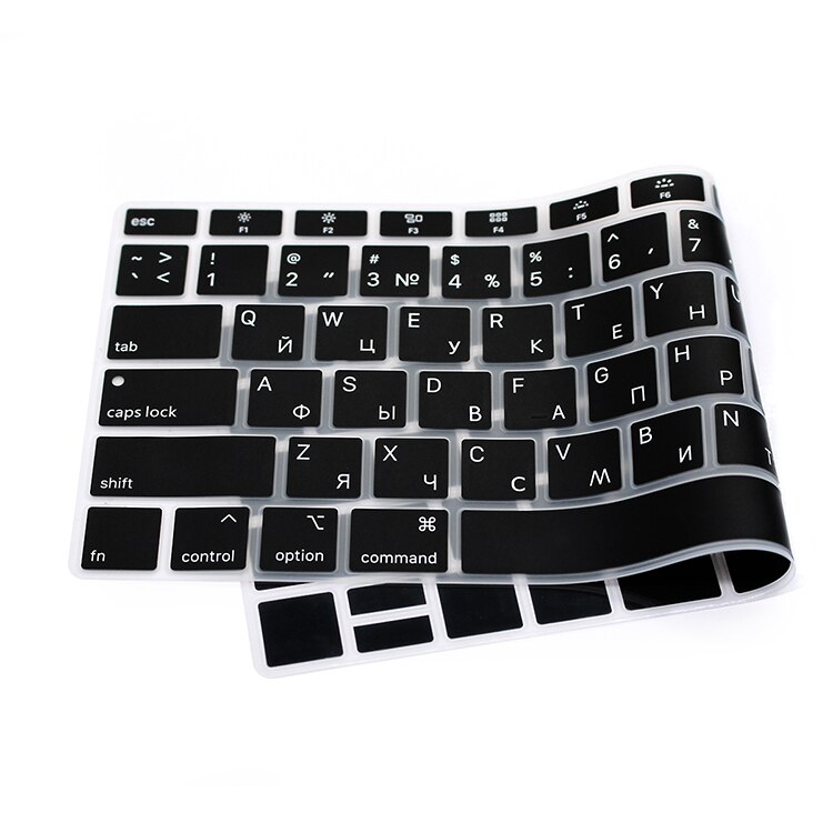 Russische Keyboard Cover Laptop Protector Voor Macbook Air 13 Inch Release A1932 Met Retina Display & Touch Id