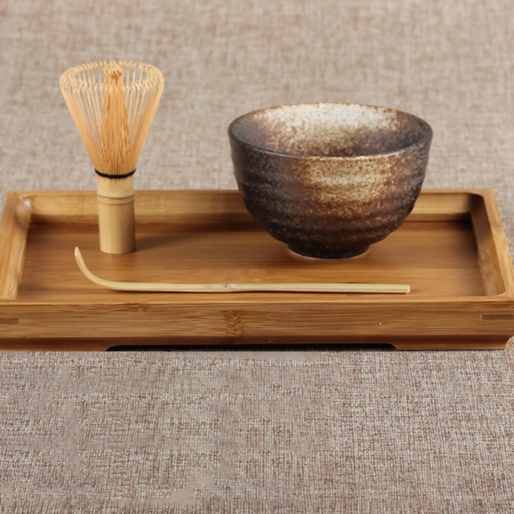 3 Pcs Matcha Tool Set Tea Whisk Tea Spoon Matcha Bowl Set Japanese Teaware Tea Art Tool 5 Styles: A