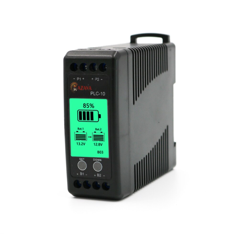 Regolatore di tensione PLC-10 batteria equalizzatore batterie bilanciamento batteria al piombo collegata in serie parallela LCD Meter: PLC-10