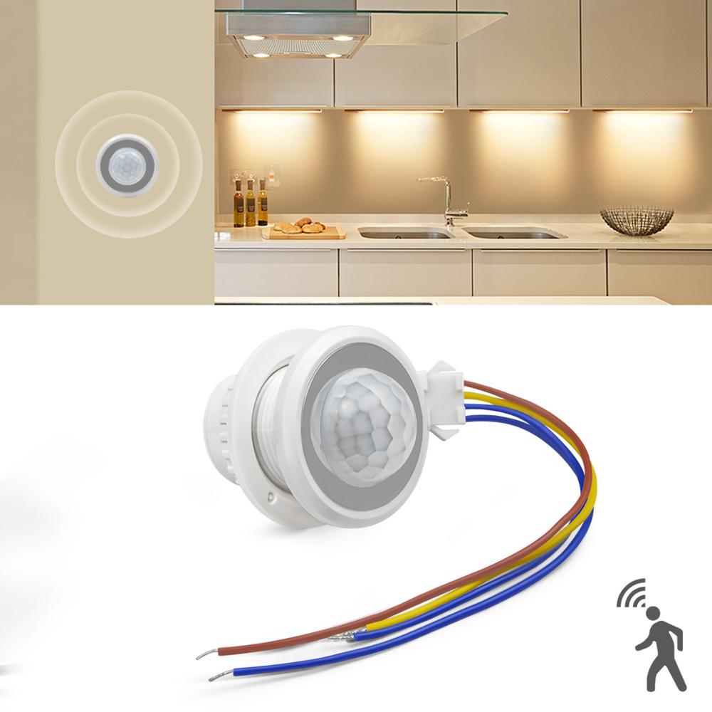 Smart Motion Sensor 110V-220V for Kitchen outdoor lighting DIY sensor de movimiento Stairs Hallway Security Night Light Switch