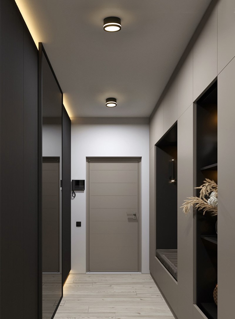 Luz descendente redonda para techo, foco Led de 7W, 9W, 12W, 15W, AC85-265V de iluminación para el hogar