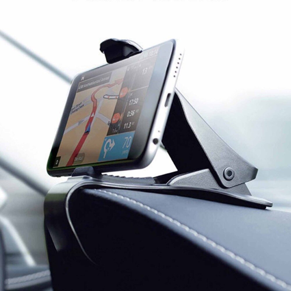 Universele Cradle Verstelbare Gps Houder Hub Dashboard Telefoon Mount Smartphone Gps Navigatie Zwarte Auto Houder Ondersteuning