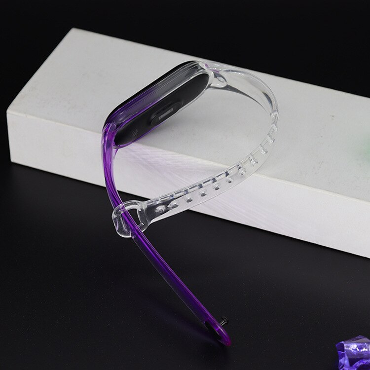 Transparante Armband Voor Xiaomi Mi Band 5 Sport Band Horloge Siliconen Polsband Voor Xiaomi Mi Band 5 Armband Miband 5 Band