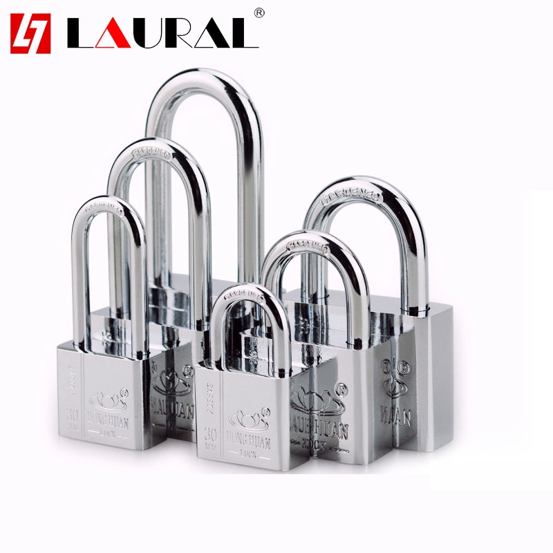 Stainless Steel Same Key Open All Lock Waterproof Rust-Proof Tamper-Proof Lock Door Padlock Home Small Dormitory Beam Lock