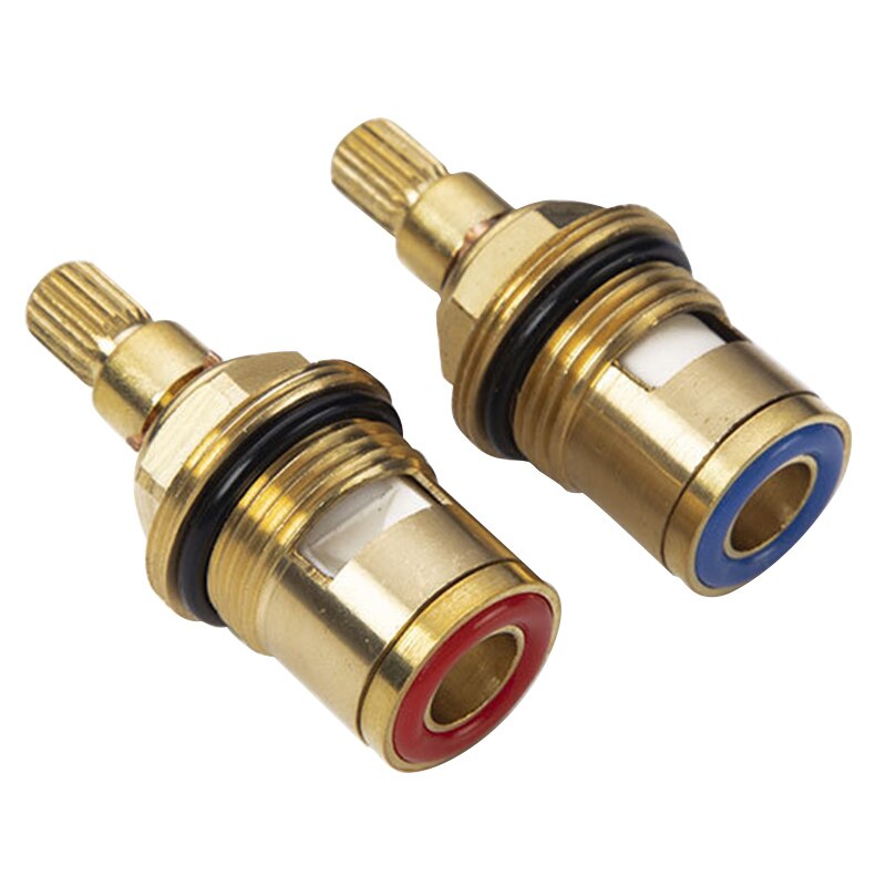 2 Stck Standard 1/2 Keramik Wasserhahn Patrone Wasser Mischbatterie Innere Wasserhahn Rabatt Ventil Vierteldrehung Patronen Griff Schalter Reparatur: Ursprünglich Titel