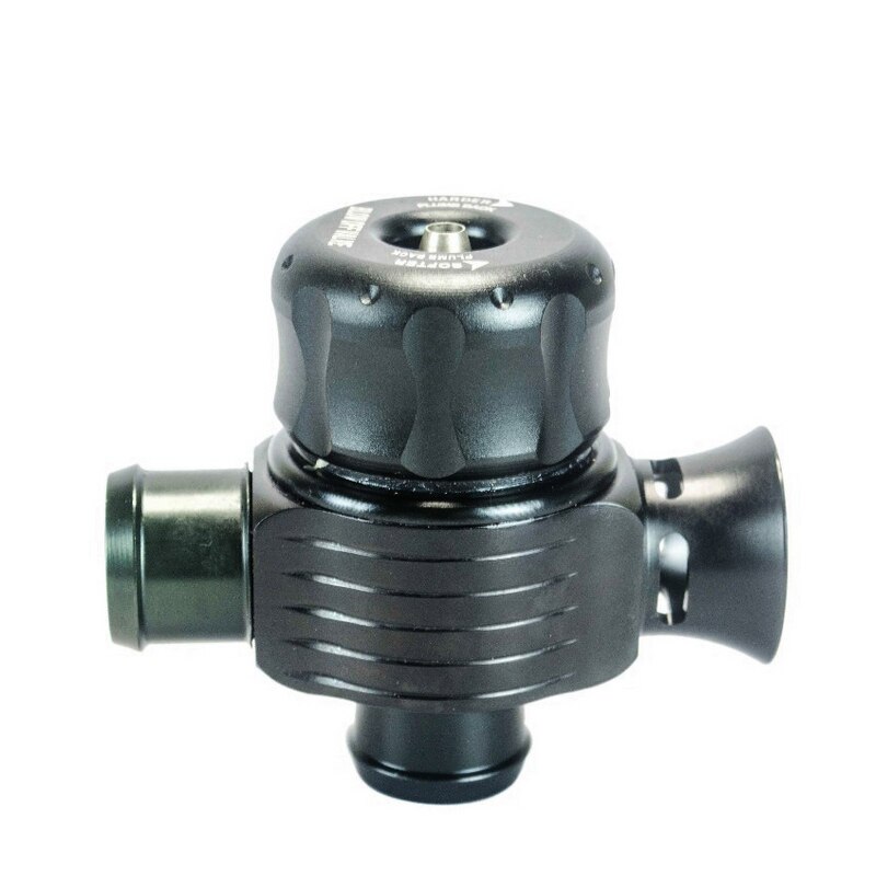 BAOLUN Universal Turbo deviatore valvola di scarico scarico doppia porta con avvisatore acustico per VW MK4 Golf Polo GTI 1.8T Saab Turbo
