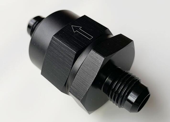 fuel check valve with size AN6/AN8/AN10 ONE WAY CHECK WAY