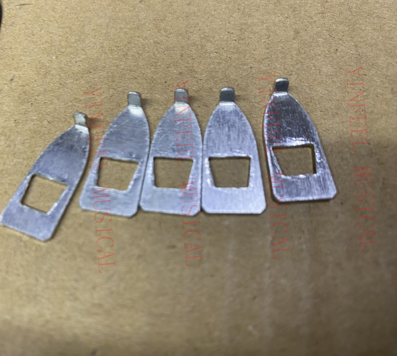 5set (10 stuks) vioolstrijkstok of altvioolstrijkstok of cellostrijkstok of basstrijkstok punt botpunt metalen punt sterling zilveren punt: Ivoor