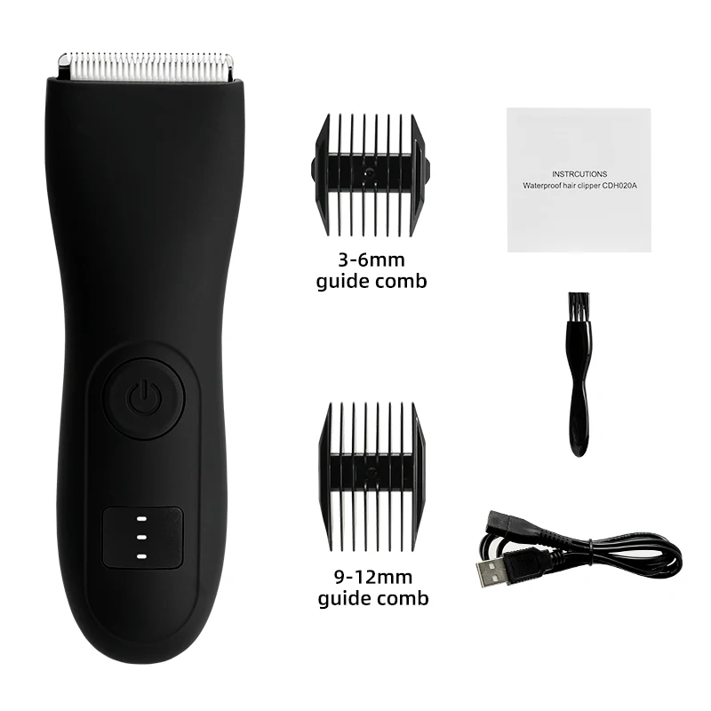 Mens Body Hair Trimmer voor Mannen Ballen Vrouwen Lady Shaver Ontharing Bikini Trimmer Lies & Body Shaver Groomer Arm Baard Scheermes: Roze