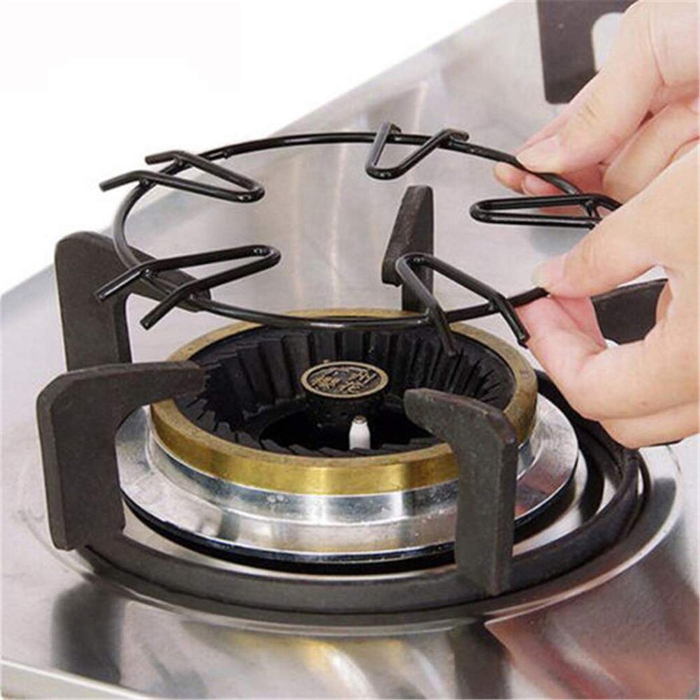 2PCS Universal Gas Stove Shelf Cast Iron Wok Pan Pot Support Rack Stand Burner Gas Stove Rack Kitchen Tools Stove Support