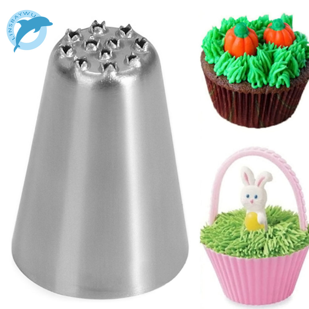 LINSBAYWU Russische Tulp Nozzle Cupcake Decorating Icing Piping Nozzles Rose Pastry Tips