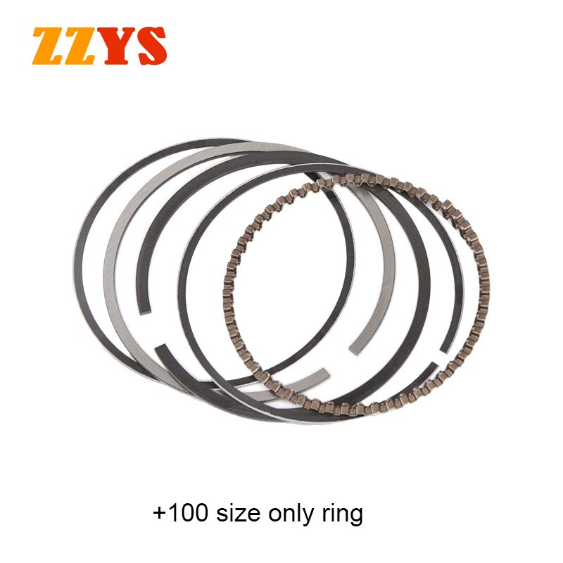 49mm 49.25mm 49.5mm 49.75mm 50mm Oversize 0.25 0.5 0.75 1.0 Motorcycle Piston and Ring Kit For YAMAHA XV250 XV 250 XC125 XC 125: 1.0 Ring