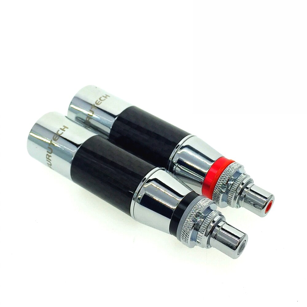 FURUTECH CF-601M y CF-602F adaptador de enchufe de Cable equilibrado rodio XLR macho hembra a conector hembra RCA