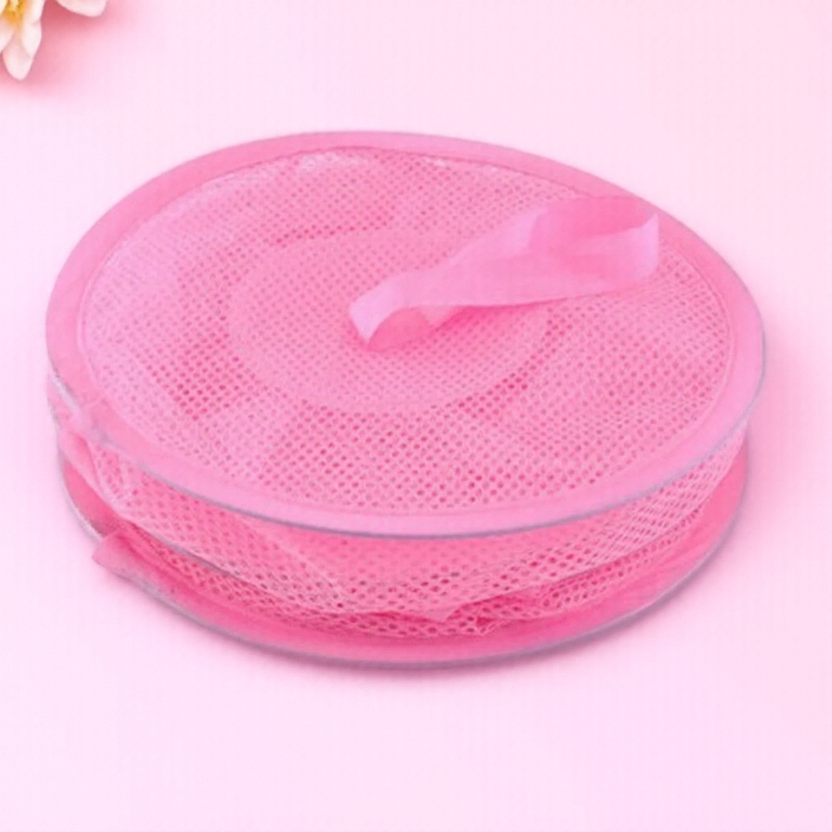 Organizador de almacenamiento multicapa, bolsa colgante para juguetes, ropa, armario de pared, cesta, solución de almacenamiento para el hogar: Rosa