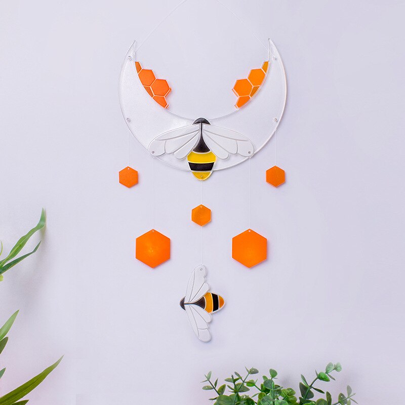 DIY Epoxy Resin Mold Moon Bee Pendant Silicone Mold Wind Chime Lotus Jewelry Pendant Molds