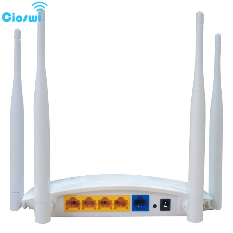 Cioswi Wi-fi Repeater 2.4 ghz Wifi Router 300 Mbps Wifi Apparaat Thuis Netwerk Ondersteuning Qos functie En Smart APP Beheren