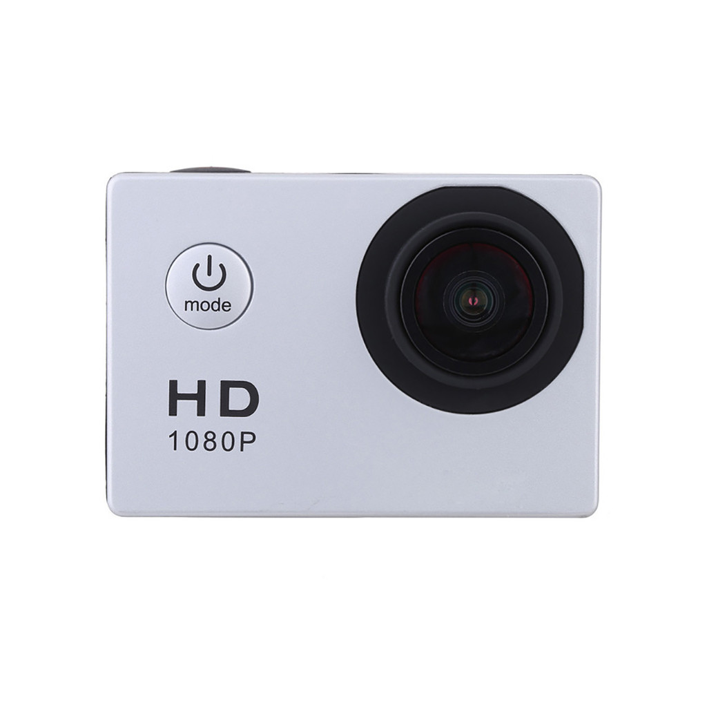 Mini Camera Waterdichte Cam Nieuw Type Sport Actie Screen Kleur Waterbestendig Video Onderwater Camera Full Hd 1080P: Gray 