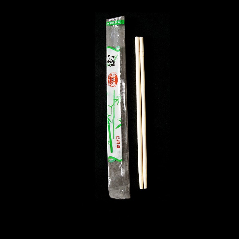 10Pairs Chinese Wegwerp Bamboe Houten Eetstokjes Restaurant Individuele Pakket Chop Sticks Hashi Sushi Eten Stok Servies