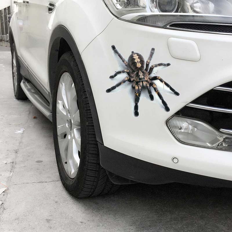3D PVC Car Sticker Lizard Scorpion Spider Car Body Window Sticker Decal F-Best