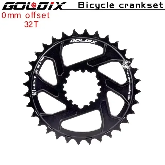 Mountainbike Kettingblad - Direct Mount 3°/6° Offset - 30T-38T Wide Narrow - voor SRAM NX XX XO Eagle: Oranje
