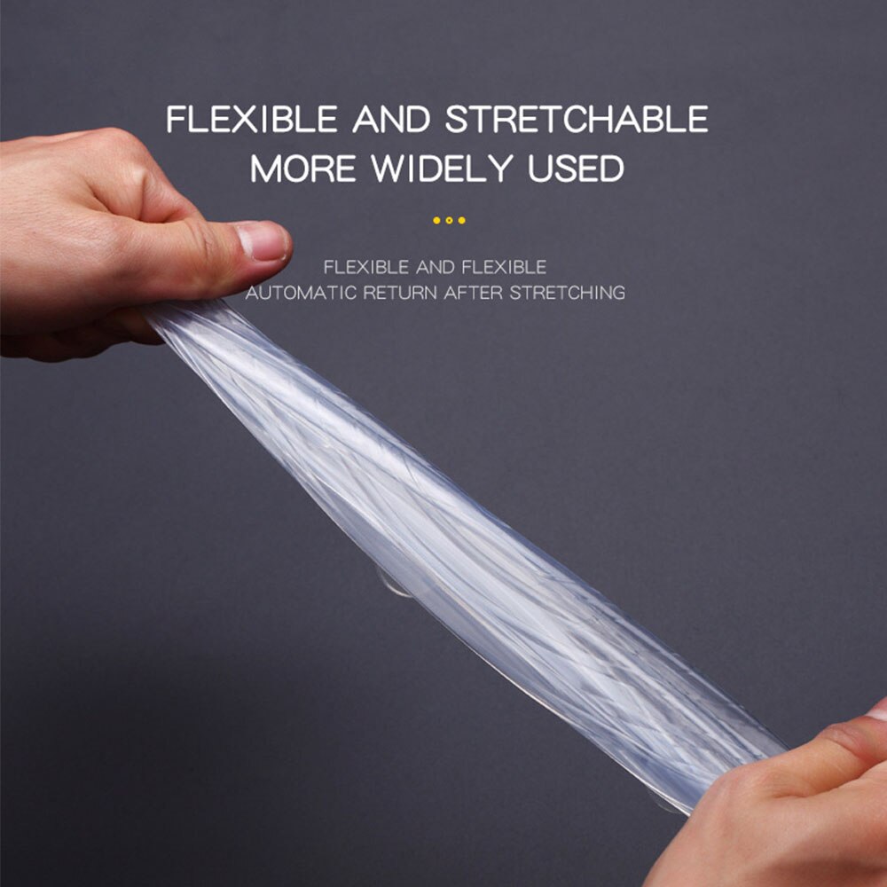 Cubierta protectora Universal de silicona para alimentos, 6 uds., funda para tapa, recipiente flexible, funda para alimentos frescos, funda para microondas, accesorios de cocina