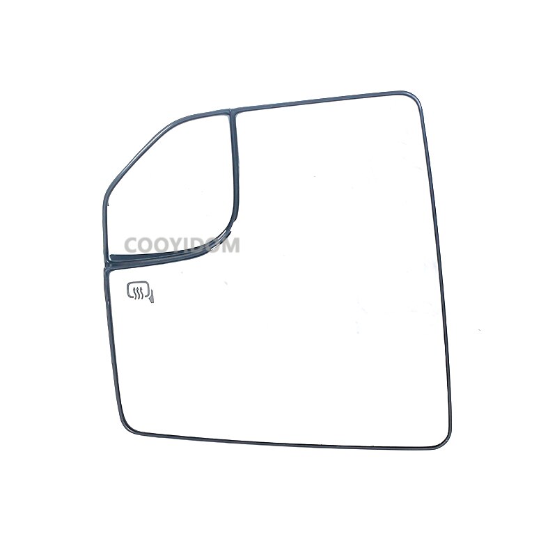 Lentille de rétroviseur en verre, aile de porte latérale chauffante, pour Ford F-150 F150