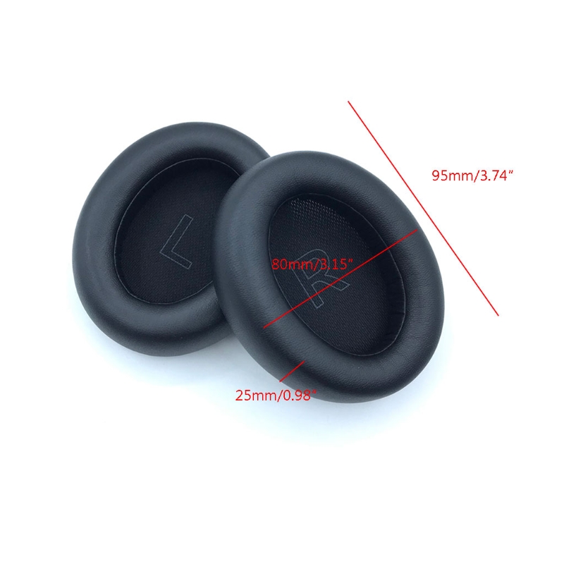 Housse de coussin d'oreille pratique, 2 pièces, Compatible avec Anker-Soundcore Life Q10