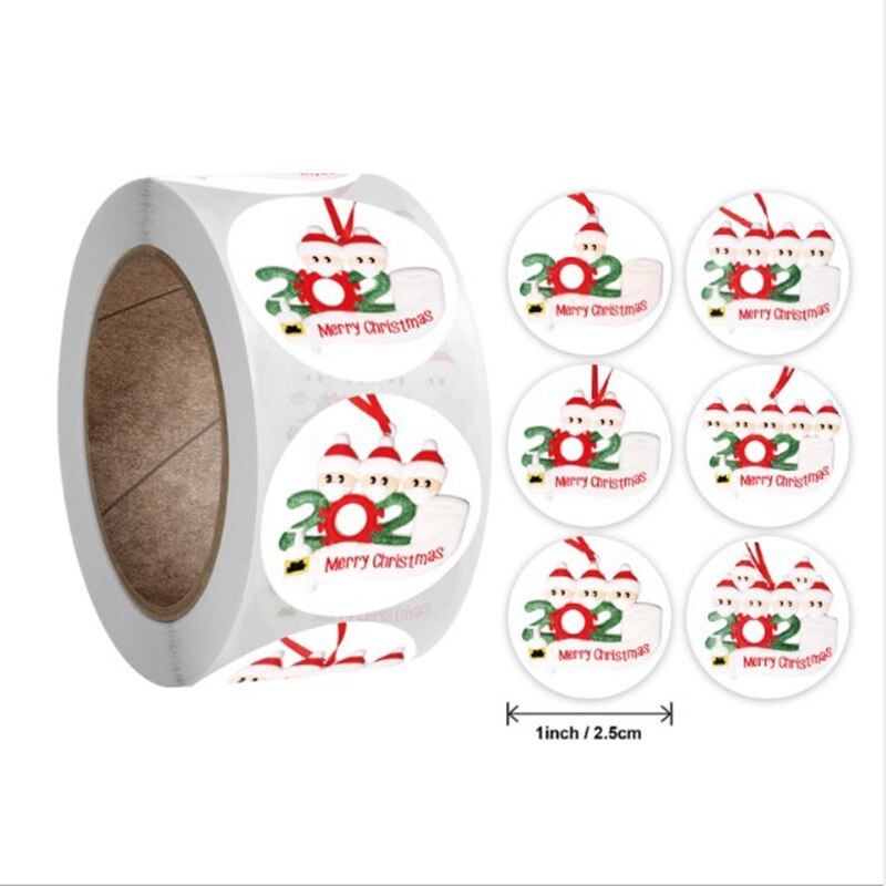 Christmas Label Sticker Envelope Sticker Card Seal Envelope Box Luggage Seal Decoration​​