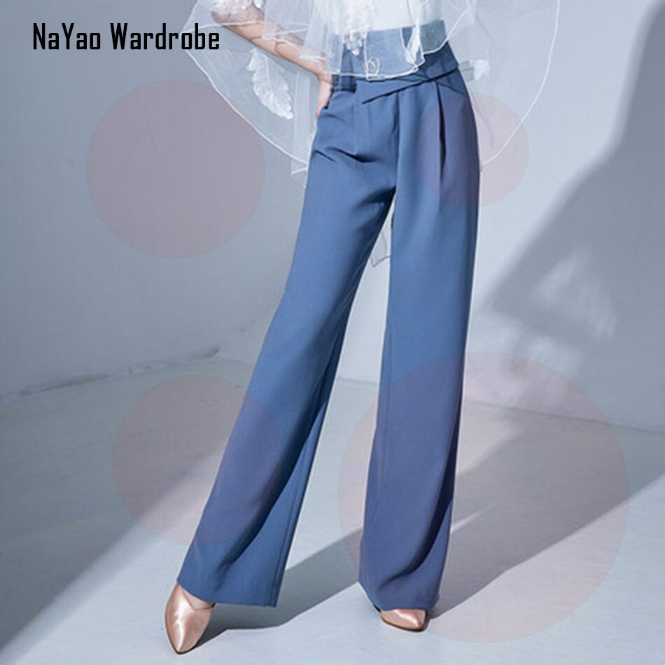 Pantalon de danse latine taille haute pour femme, tenue de danse pour salle de bal, ventre plat, nouveauté , l213k