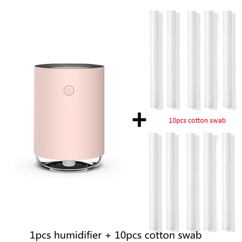 Humidificador de aromaterapia portátil, minidifusor de aceites esenciales para coche, humidificador de Aroma ultrasónico con USB, y la Oficina para el hogar, 250ml: FFF