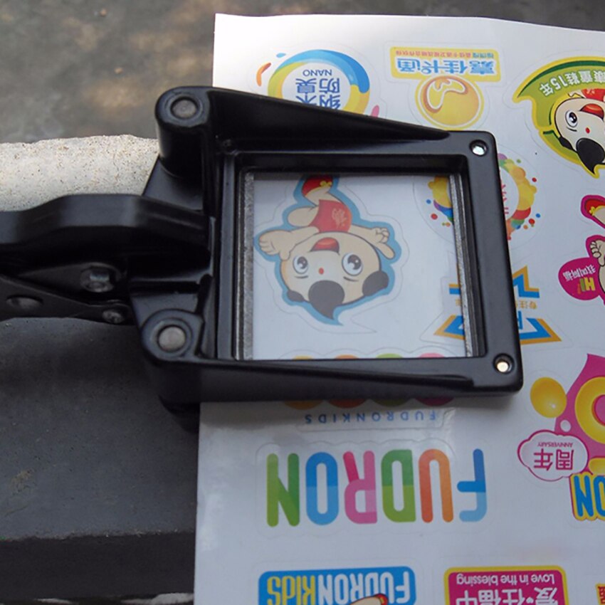 Estudio fotográfico/hogar estándar grande 2 "Photo Cutter alicates 50*50mm Ángulo Cuadrado cuchillo de corte de papel certificado cizallamiento de imagen