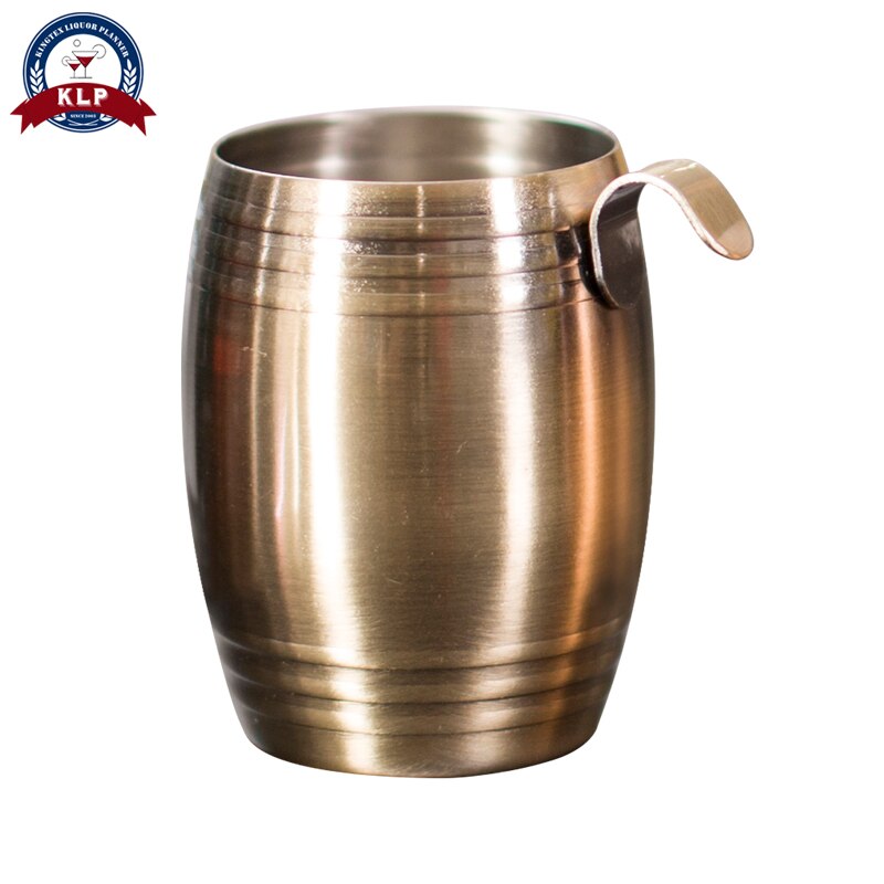 50ML Stainless Steel Cocktail Jigger Metal Bar Spirit Measure cup with Pour hand shank: Default Title