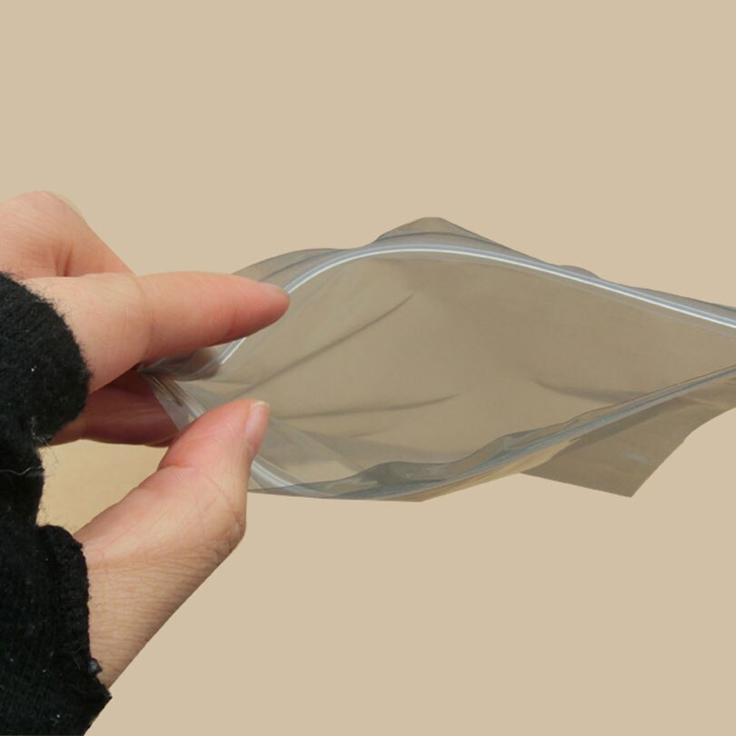 Anti-static shielding bag ESD dust-proof packaging bag flat zipper lock anti-horizontal self-sealing storage static bag