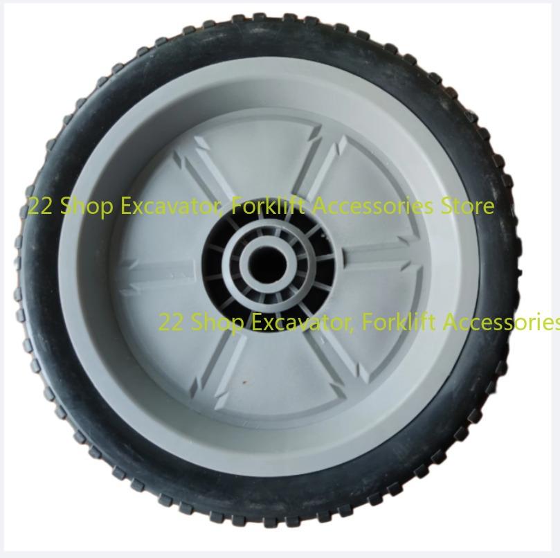 1PC Lawn Mower Wheel 7/8/9.5/10/12inch Lawn Mower Replacement Wheel for Hand Push Weeder Wheel