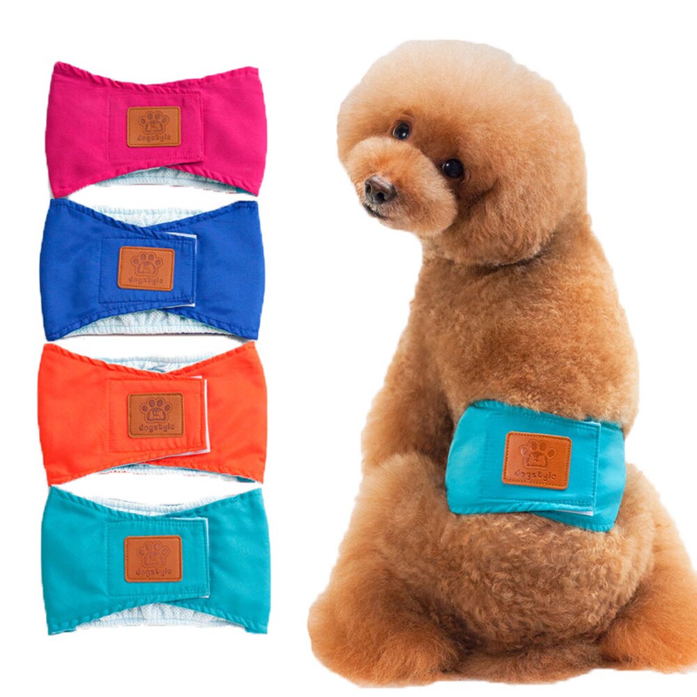 S-XL Männlichen Hund Welpen Windel Windeln Bauch Wrap Band Sanitär Physiologischen Hosen