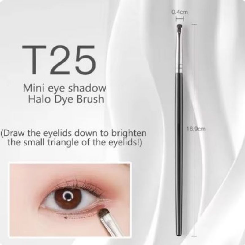 4 Uds pincel para difuminar los ojos, herramienta de maquillaje suave fino, juego de pinceles para sombra de ojos pincel delineador de ojos para mezclar sombra de ojos delineador de ojos, Ideal