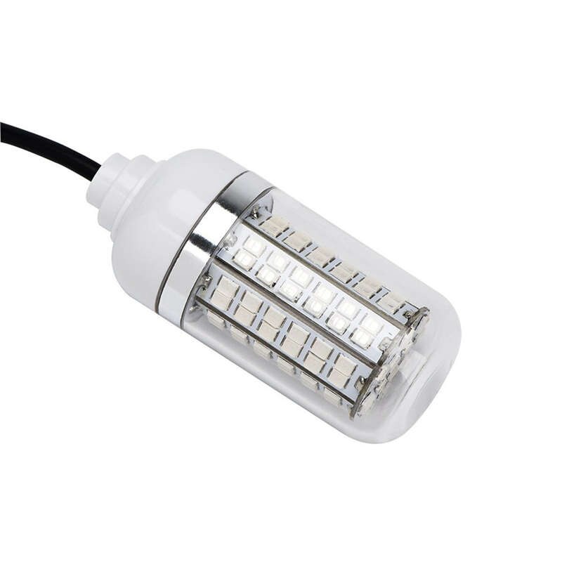 12V 15W Vissen Licht 108Pcs 2835 Led Onderwater Vissen Licht Lokt Vis Finder Lamp Trekt Garnalen Inktvis krill