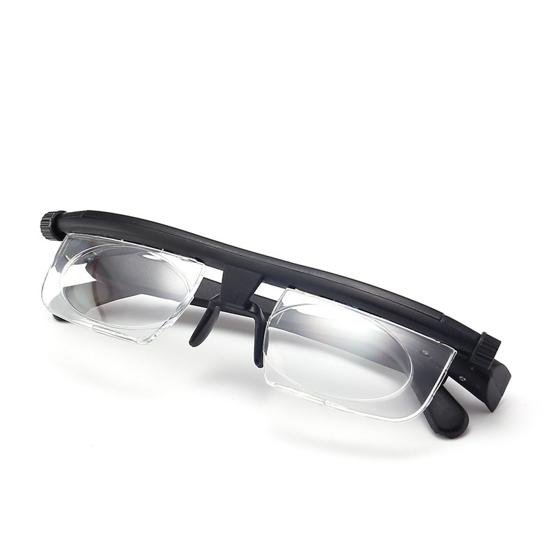 TR90 Double Vision Focus Dial Verstelbare Bril-6d Tot + 3D Bijziendheid Presbyopie Bril TR90 Leesbril
