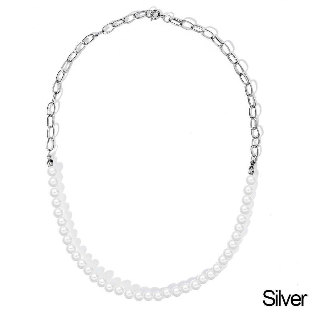 Mode Barokke Parel Ketting Vrouwen Kraag Bruiloft Punk Gouden Kettingen Lariat Bead Choker Kettingen Sieraden: 03