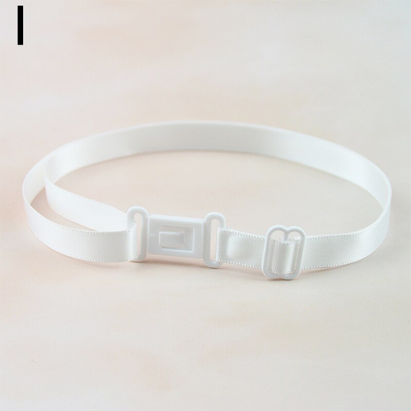 1PC Men Women Kids DIY Accessories Bow Tie Adjustable Polyester Belt With Clip Bowtie Black White Elastic Strap Extender Bands: I