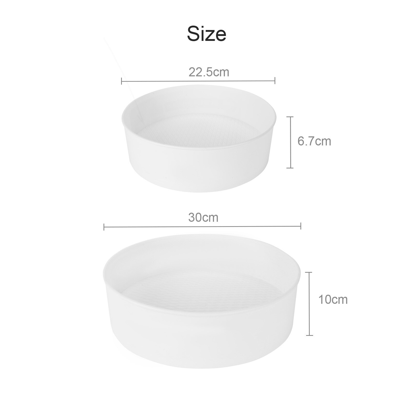 360 Rotating Storage Tray Kitchen Spice Jar Food Snack Tray Home Seasoning Spice Racks Organizer Multifunctional Storage Plate