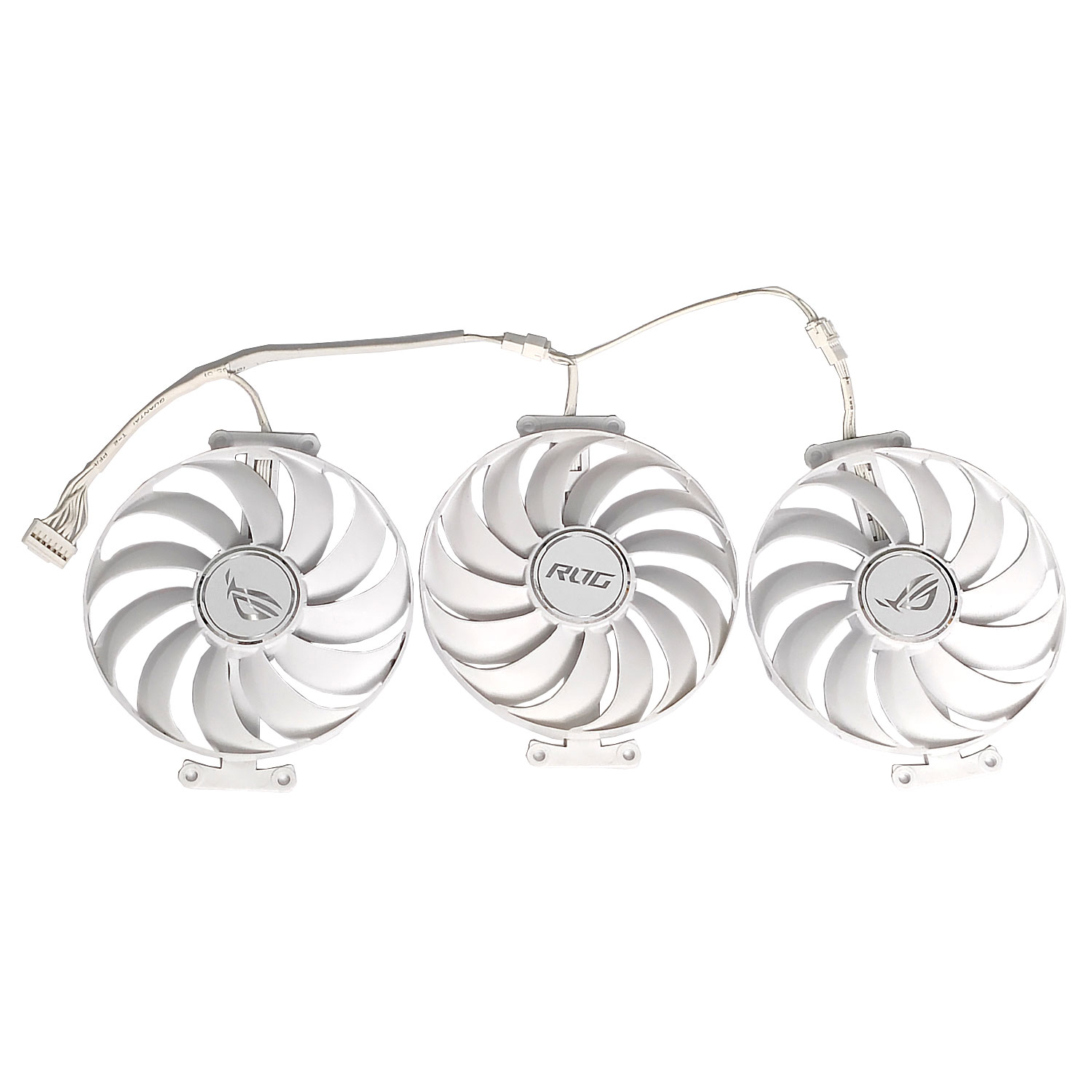 Original 95MM 7PIN CF1010U12S RTX3070 GPU Fan，For ASUS ROG Strix RTX3090 3080TI 3080 3070TI 3070 White Graphics card cooling fan: 1LOT