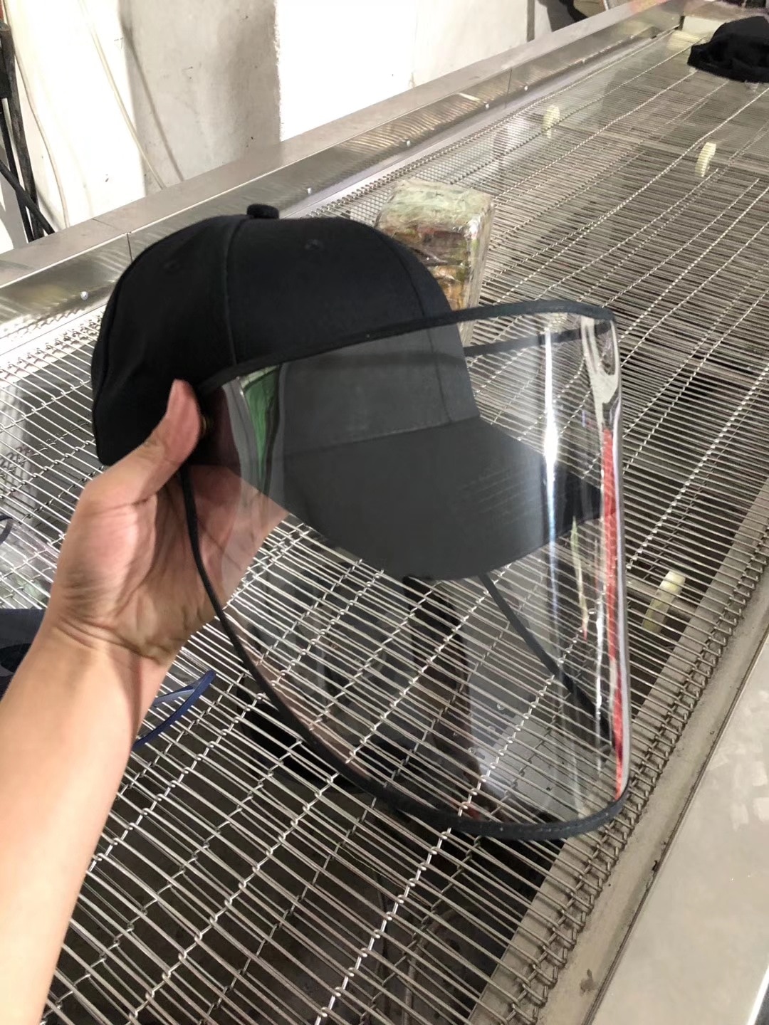 Multi-function Protective Cap Adjustable Protective Hat Eye Protection Anti Fog Windproof Hat Anti Saliva Face Cover Cap