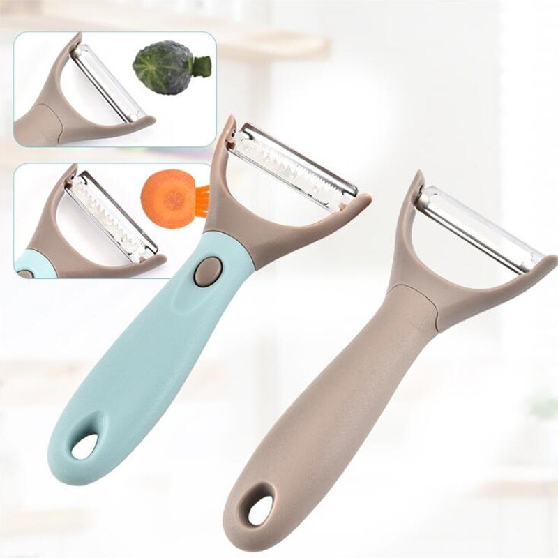 Rustfritt stål frukt og grønnsaker skrelle kniv skreller potet skrape kniv melon frukt høvel høvel kjøkkenverktøy