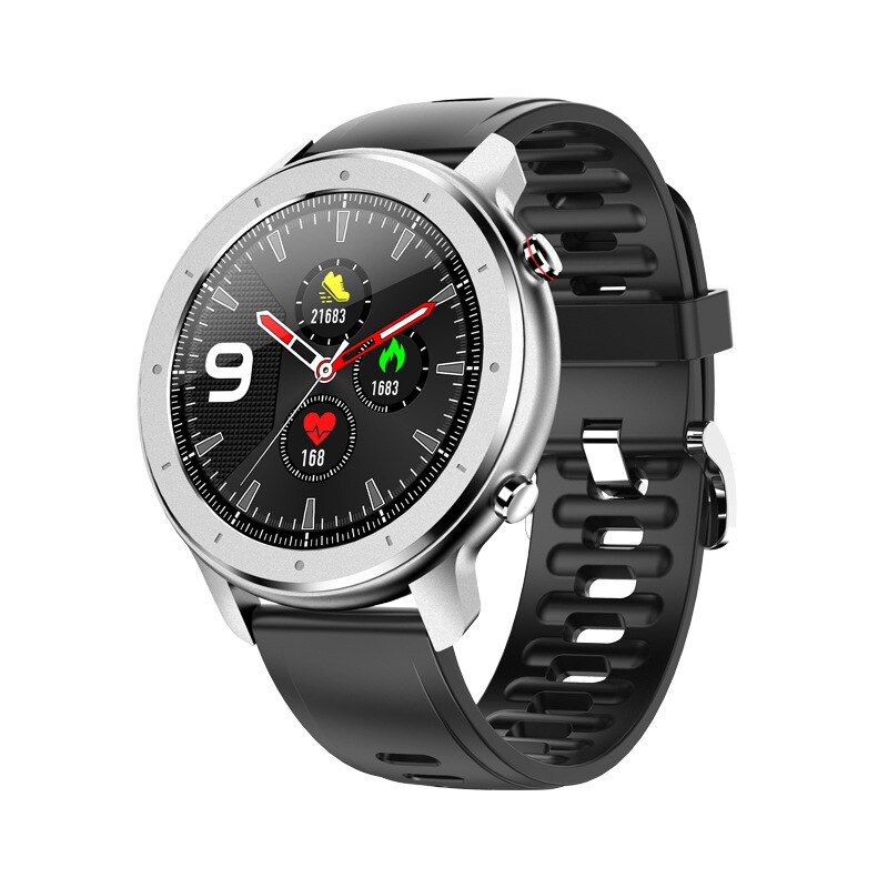Reloj inteligente Xiaomi Mijia, tienda oficial, F12 IP68, resistente al agua, deportivo, fitness, reloj para hombre, círculo completo, pantalla táctil grande: 1