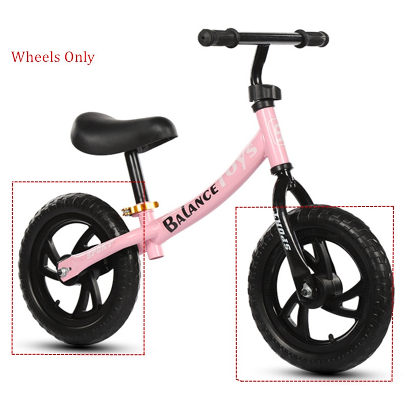 Jaycreer 2 stk-pakke 12 tommer soild ingen flade hjul med leje til børn børn balance cykler